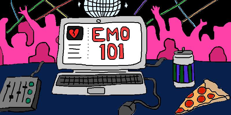 Emo Night Graphic