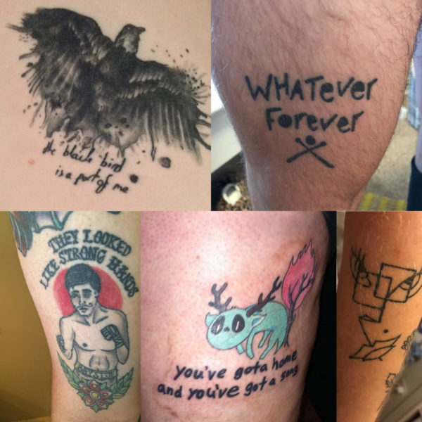 Aria's Tattoo Requests