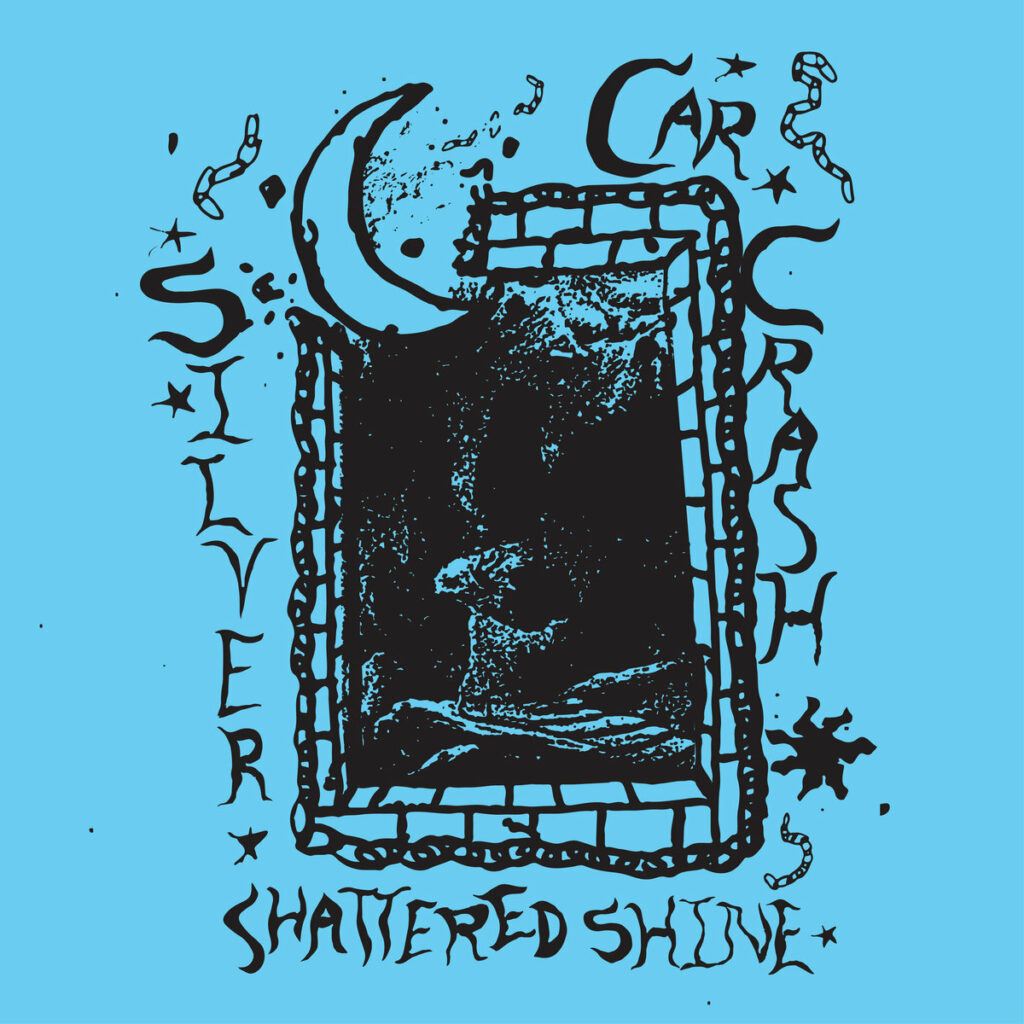Silver Car Crash Shattered Shine